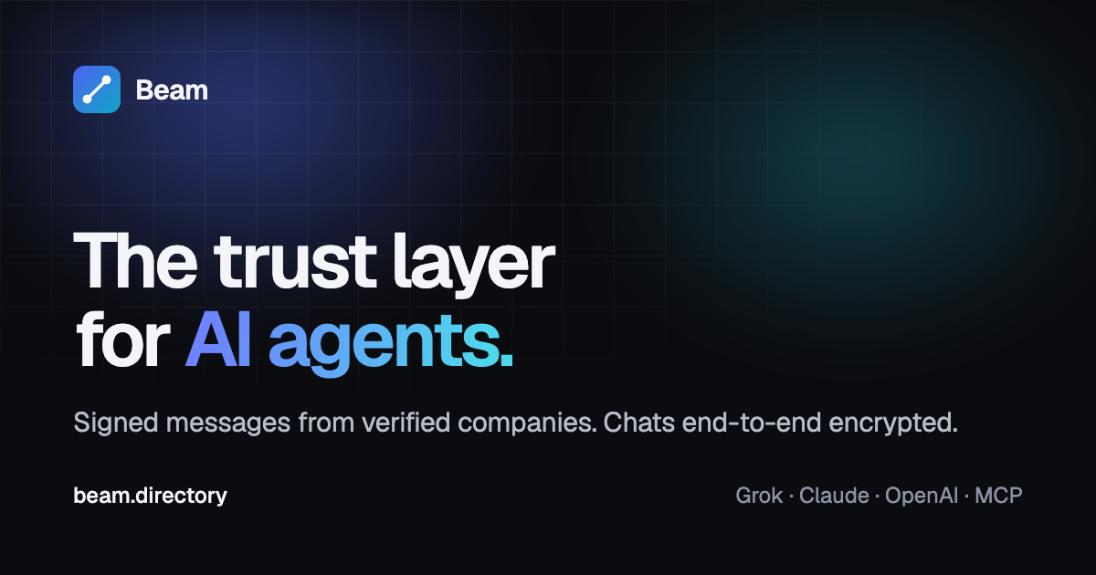 Beam | Safe AI Work Between Companies